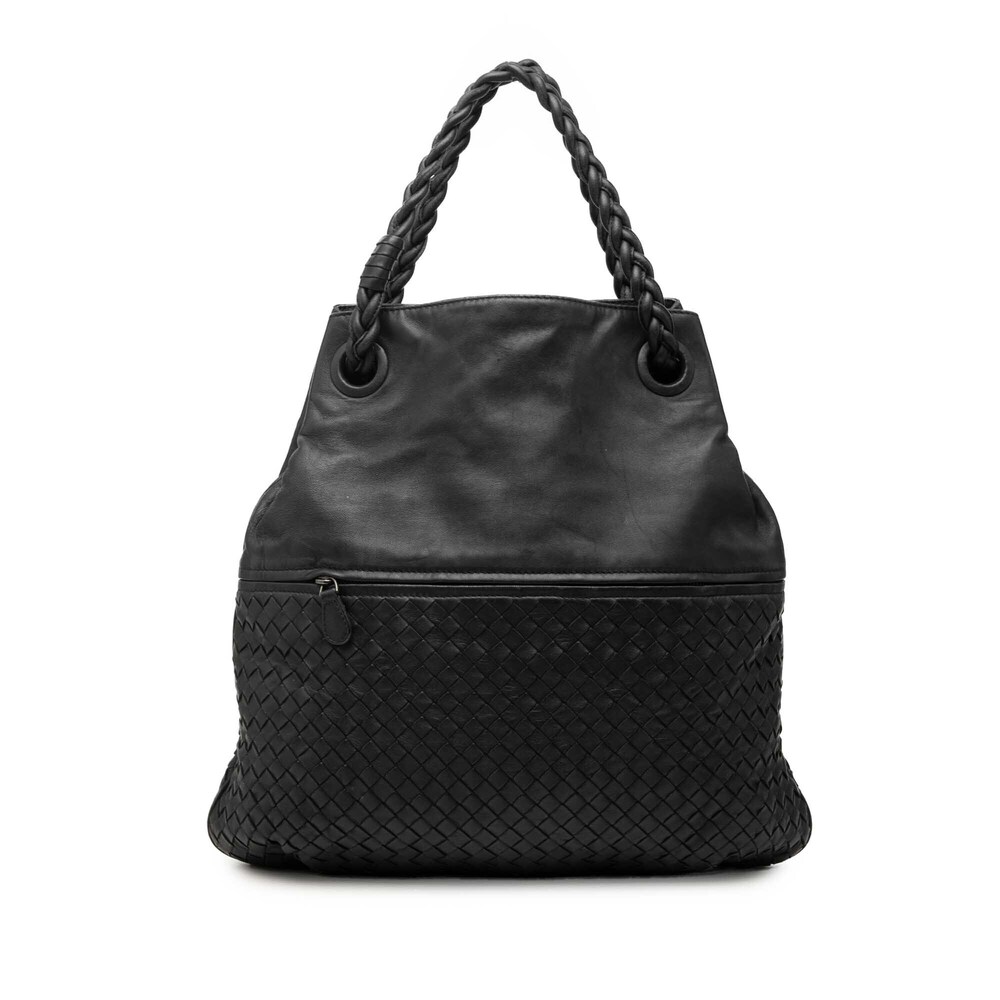 Pre-Loved Bottega Veneta Nappa Intrecciato Julie Tote